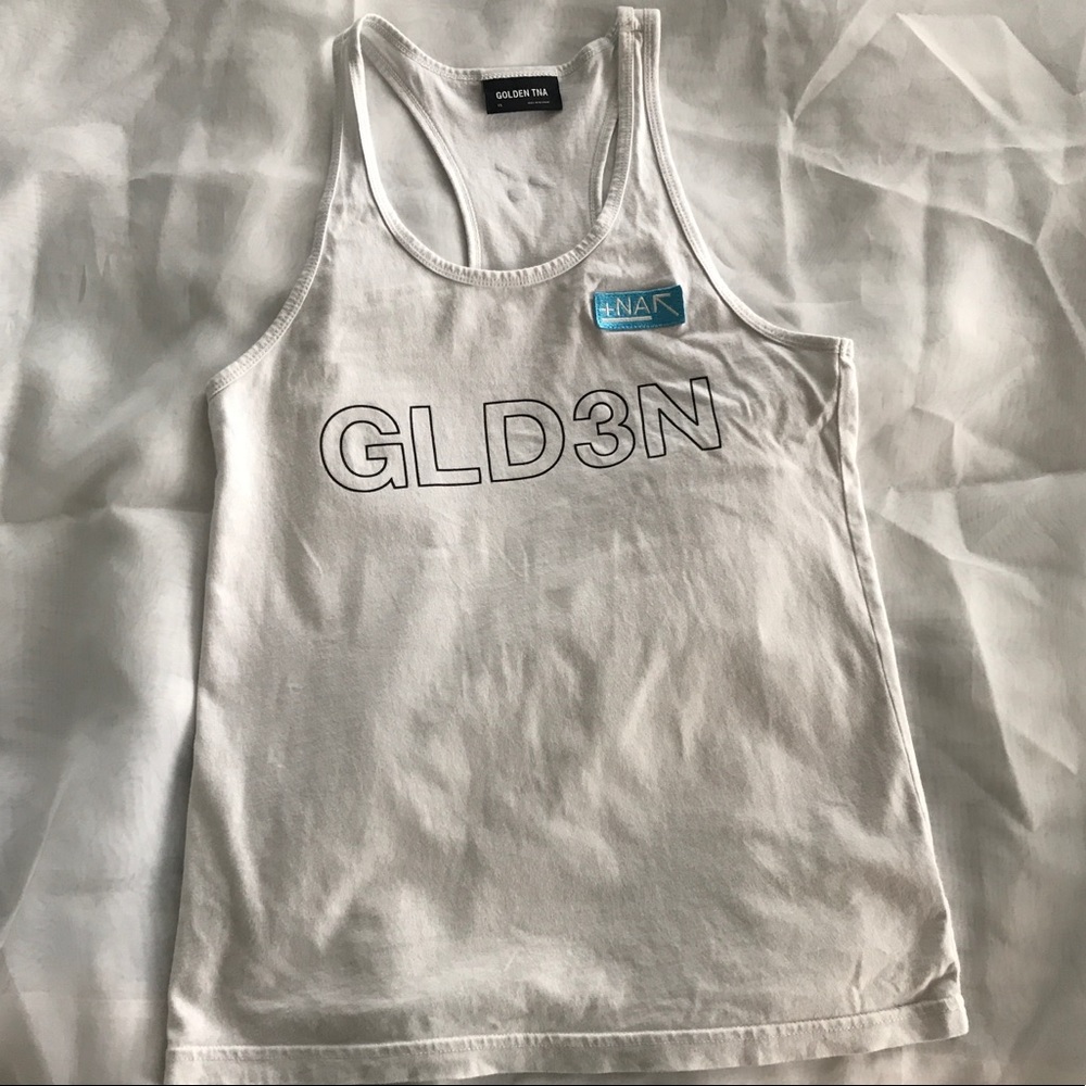 White Golden TNA Tank top